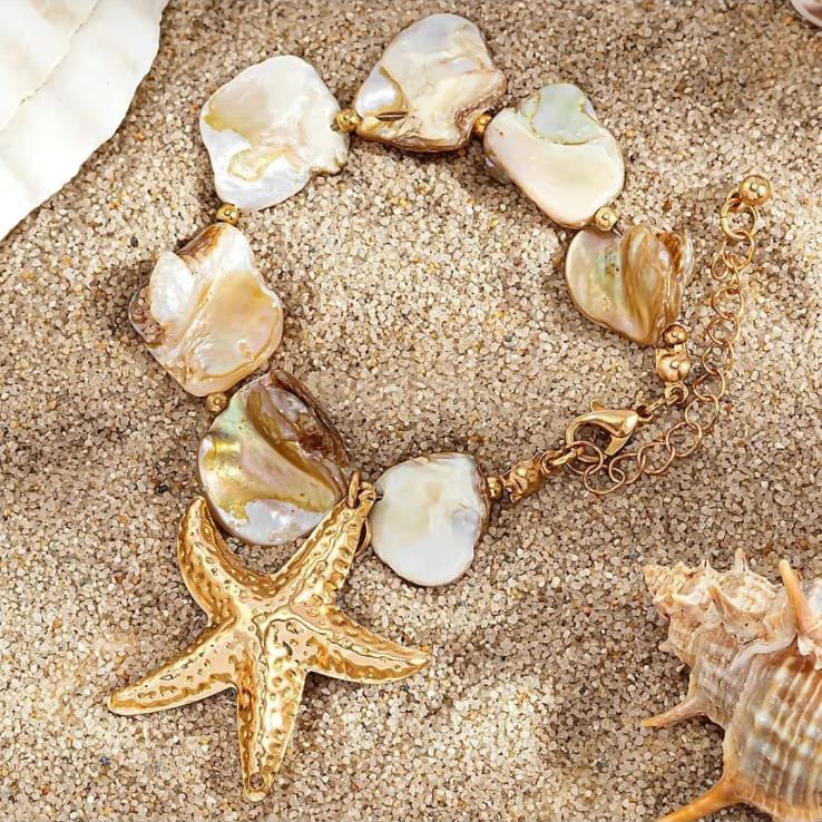 Starfish Shell Bracelet