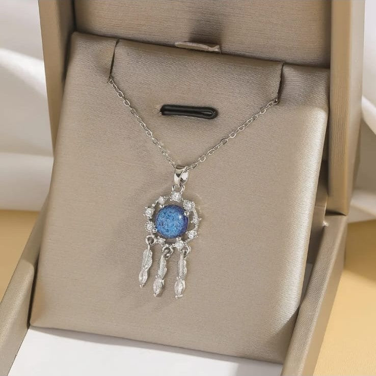 Space Pearl SIlver Pendant