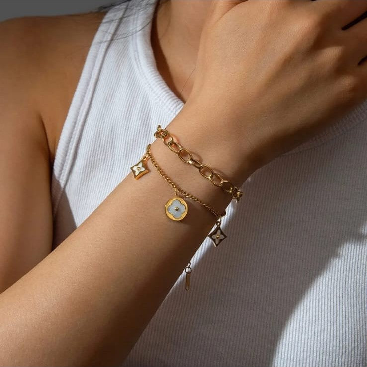 Gold Plated Queen Bracelet