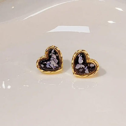 Black And White Small Studs
