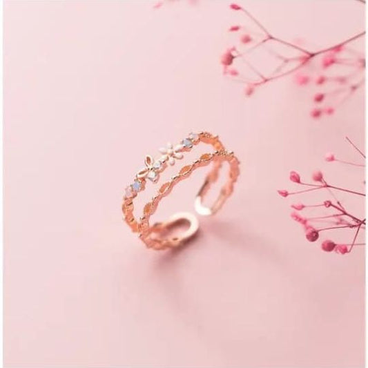Minimal Rose Gold Ring