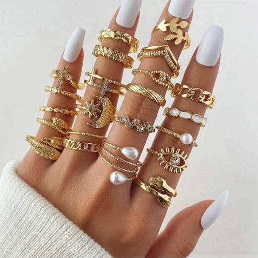 Set Of 23 Rings