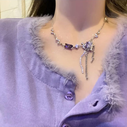 Purple Stone Pendant