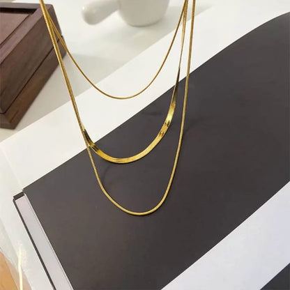 Triple Layered Snake Chain