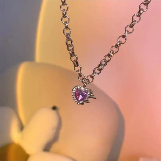 Purple Stone Pendant