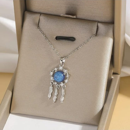 Space Pearl SIlver Pendant