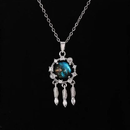 Space Pearl SIlver Pendant