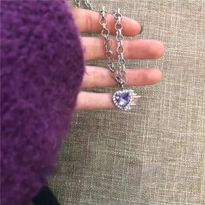 Purple Stone Pendant