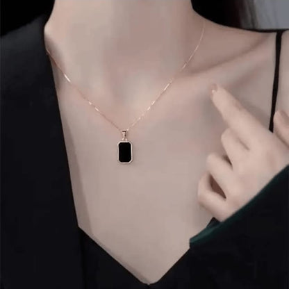 Black Stone Pendant