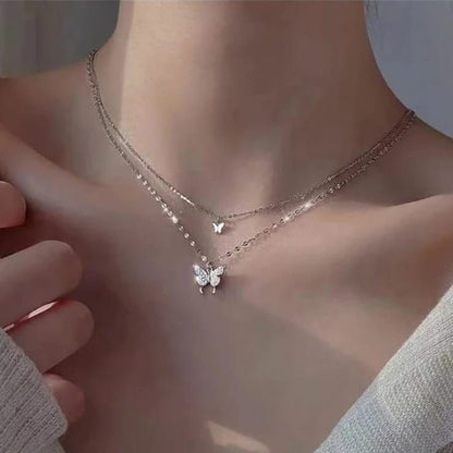 Butterfly Chain Necklace
