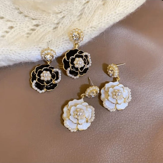 Flower Shape Korean Studs